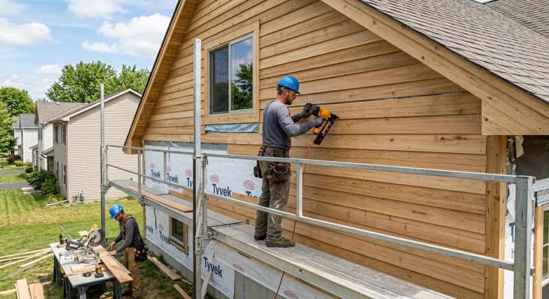 Wood Siding Installation in Maineville, OH