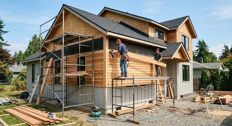 Wood Siding Installation in Miamisburg, OH
