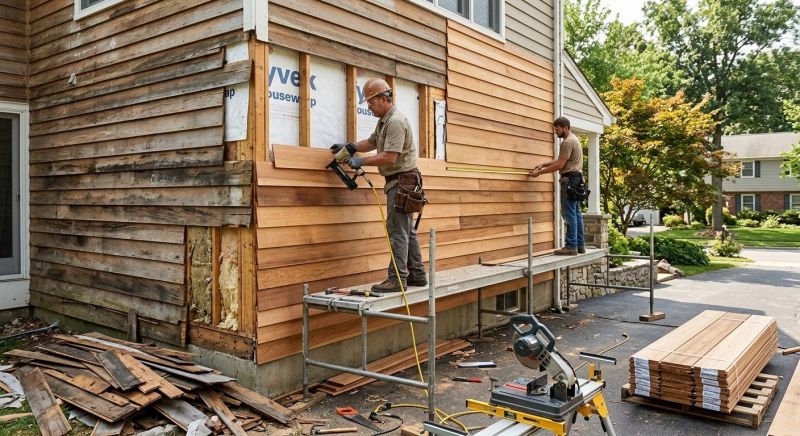 Wood Siding Service in Newport, KY